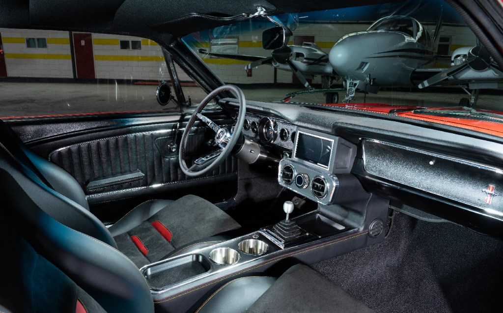 Alan Mann Racing (AMR) ePower Mustang interior