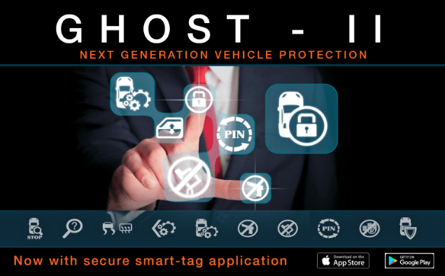 Ghost II vehicle immobiliser