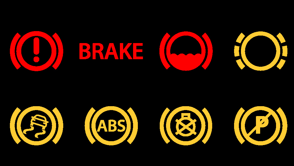 Brake warning lights