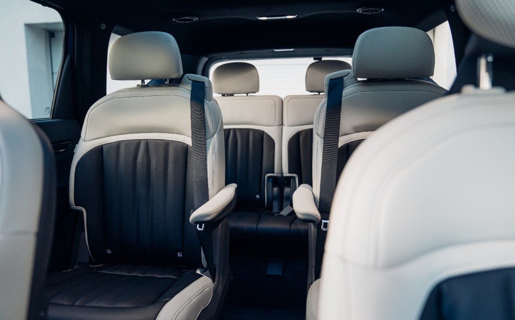 Kia Ev9 six-seat interior