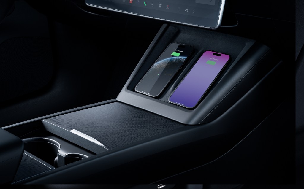 2024 Tesla Model 3 phone charging pads