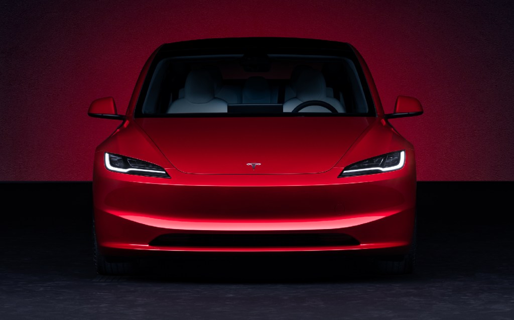 2024 Tesla Model 3 studio image