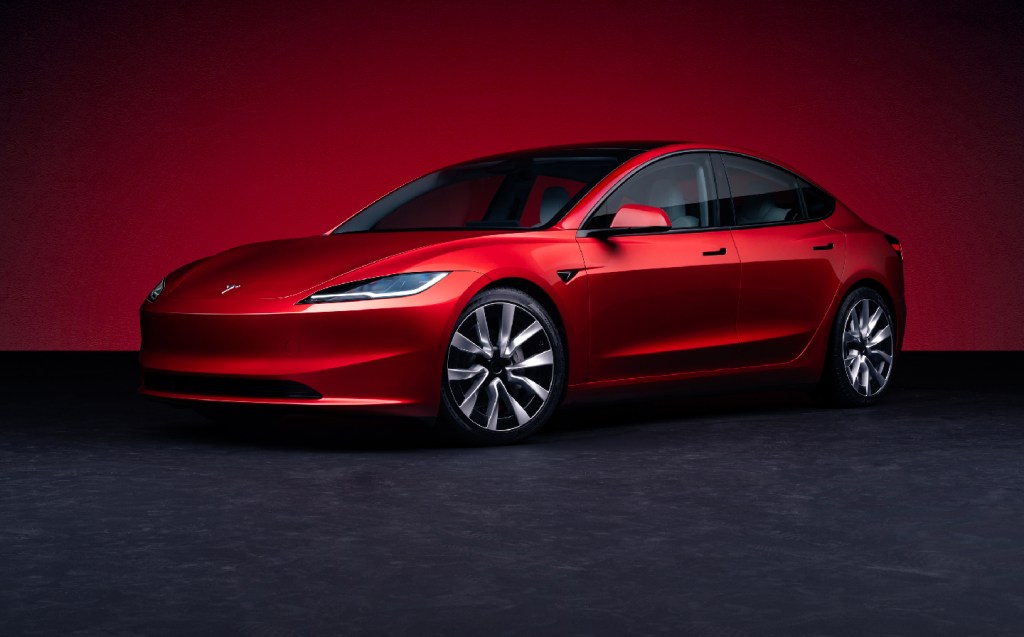 2024 Tesla Model 3 studio image