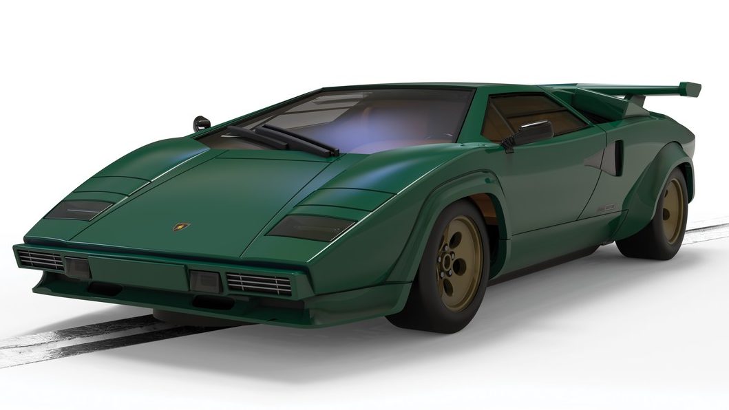 Scalextric Lamborghini Countach, green (C4500)