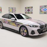 BMW i5 Flow Nostokana art car