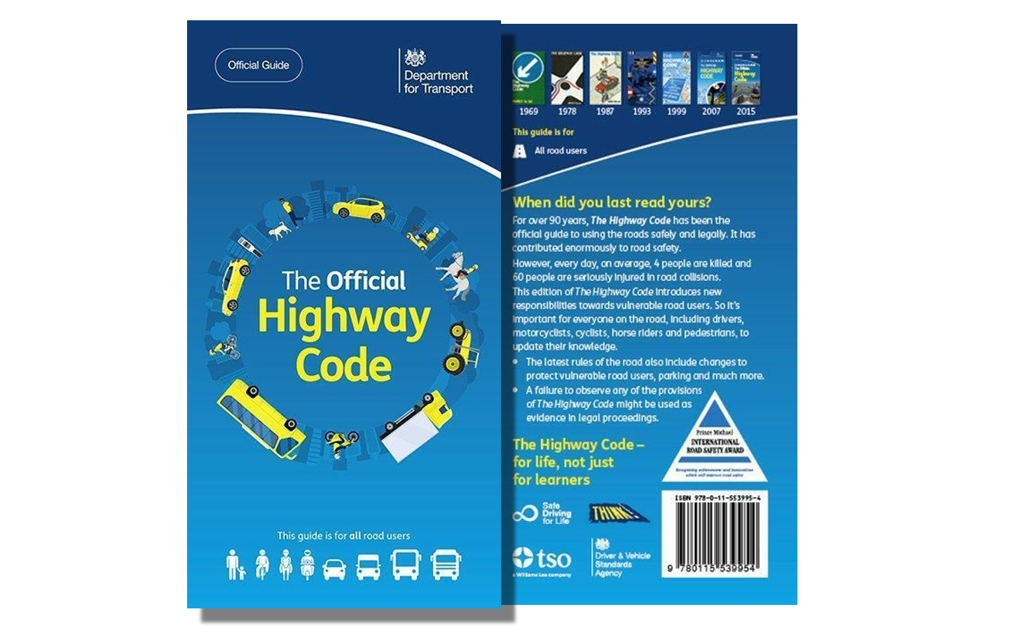 Official UK Highway Code book