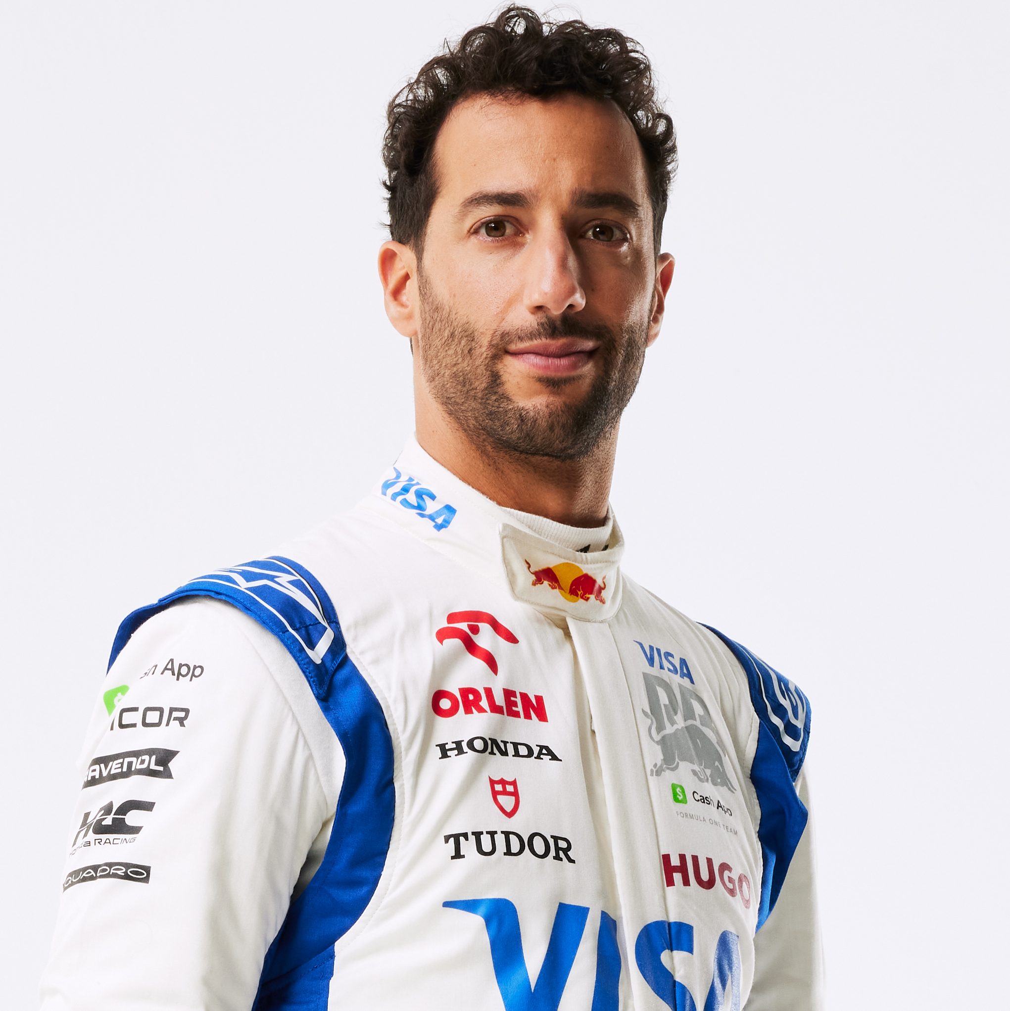 Daniel Ricciardo seen at the car launch at Visa Cash App RB, 2024 // Will Cornelius / Content Pool // SI202402080441 // Usage for editorial use only //