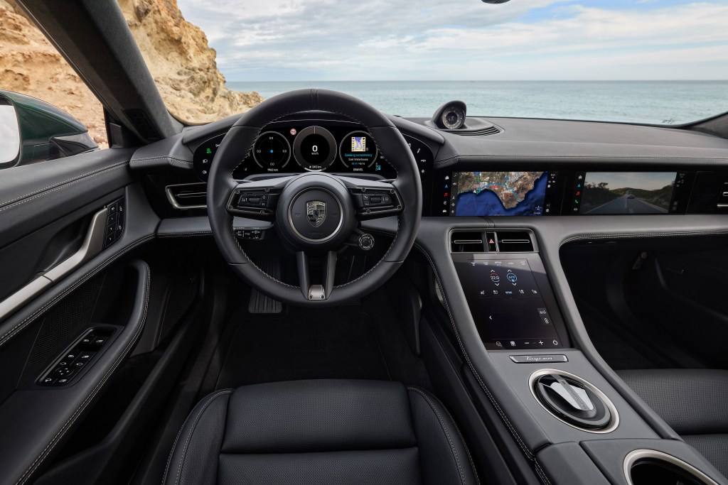 2024 porsche taycan cross turismo interior