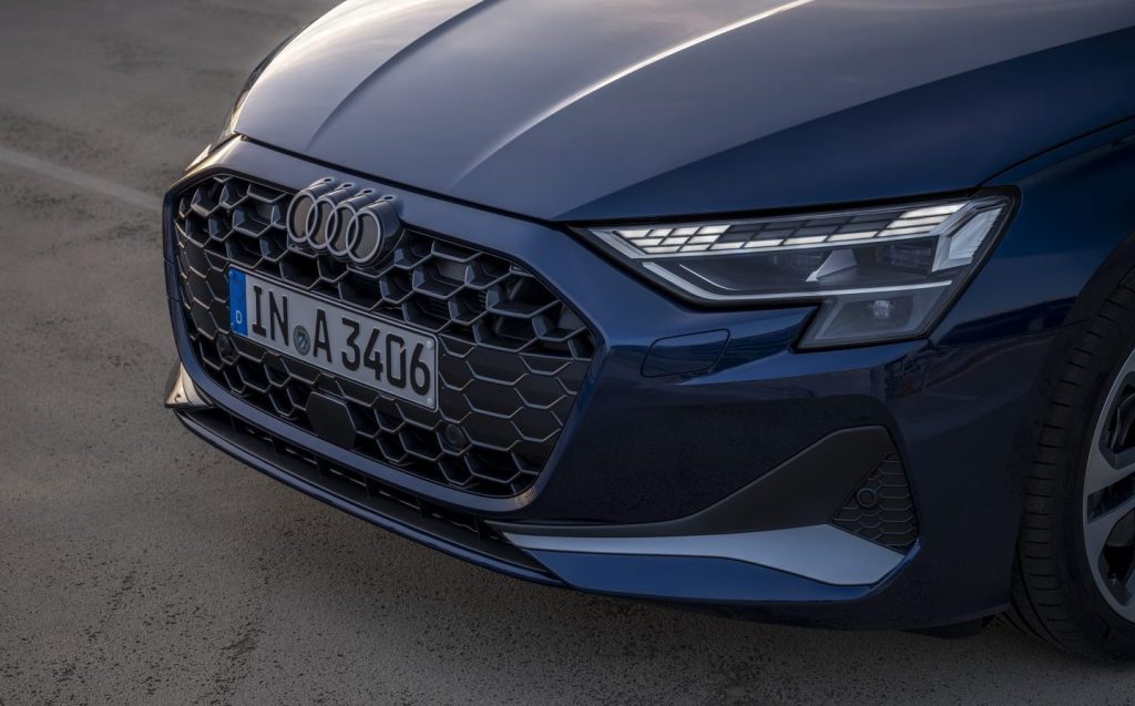 2024 Audi A3 grille close-up