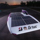 Ortus-T solar car by Durham University for 2024 iLumen European Solar Challenge