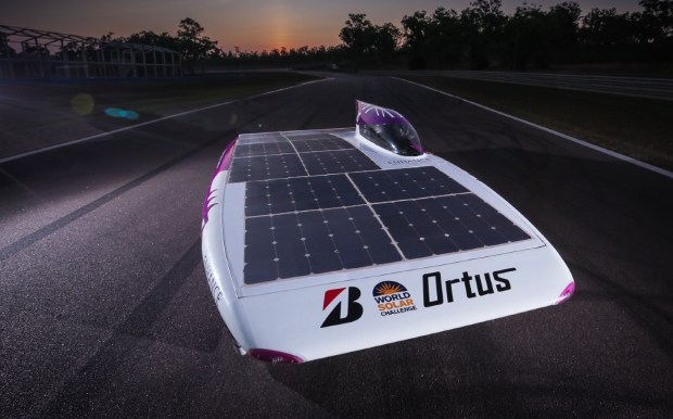 Ortus-T solar car by Durham University for 2024 iLumen European Solar Challenge