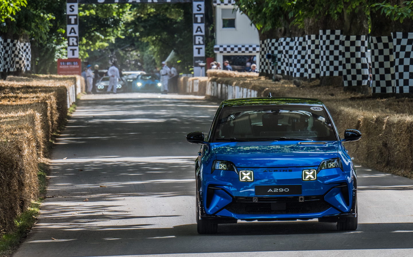 Alpine A290 debuts at 2024 Goodwood Festival of Speed