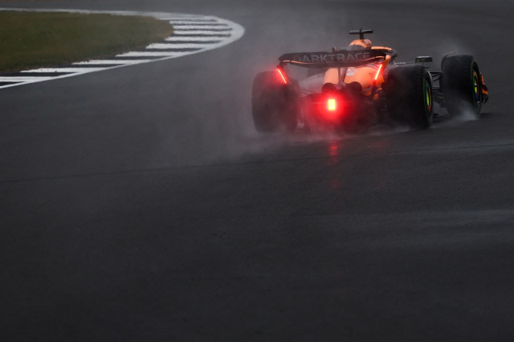 Oscar Piastri of McLaren during third practice ahead of the Formula 1 British Grand Prix at Silverstone Circuit in Northampton, Great Britain on July 6, 2024. (Photo by Jakub Porzycki/NurPhoto via Getty Images)