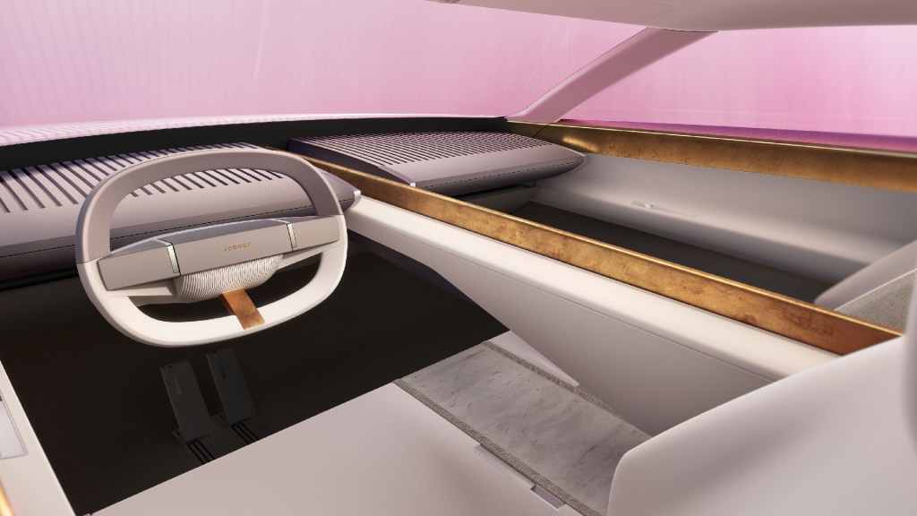 Jaguar Type 00 cockpit