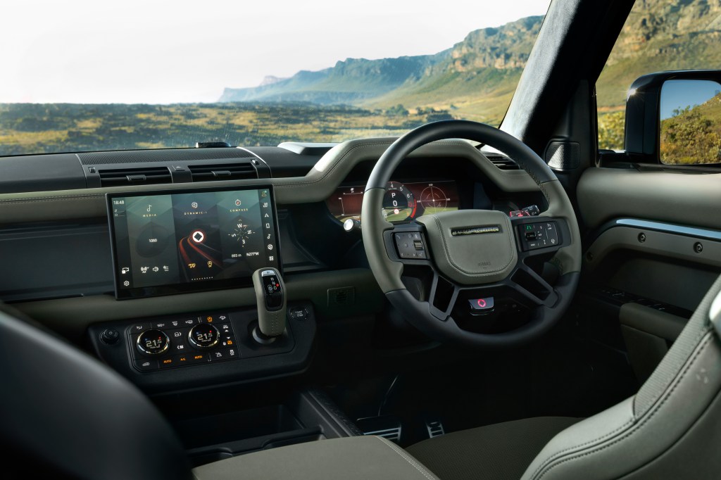 Land Rover Defender Octa interior