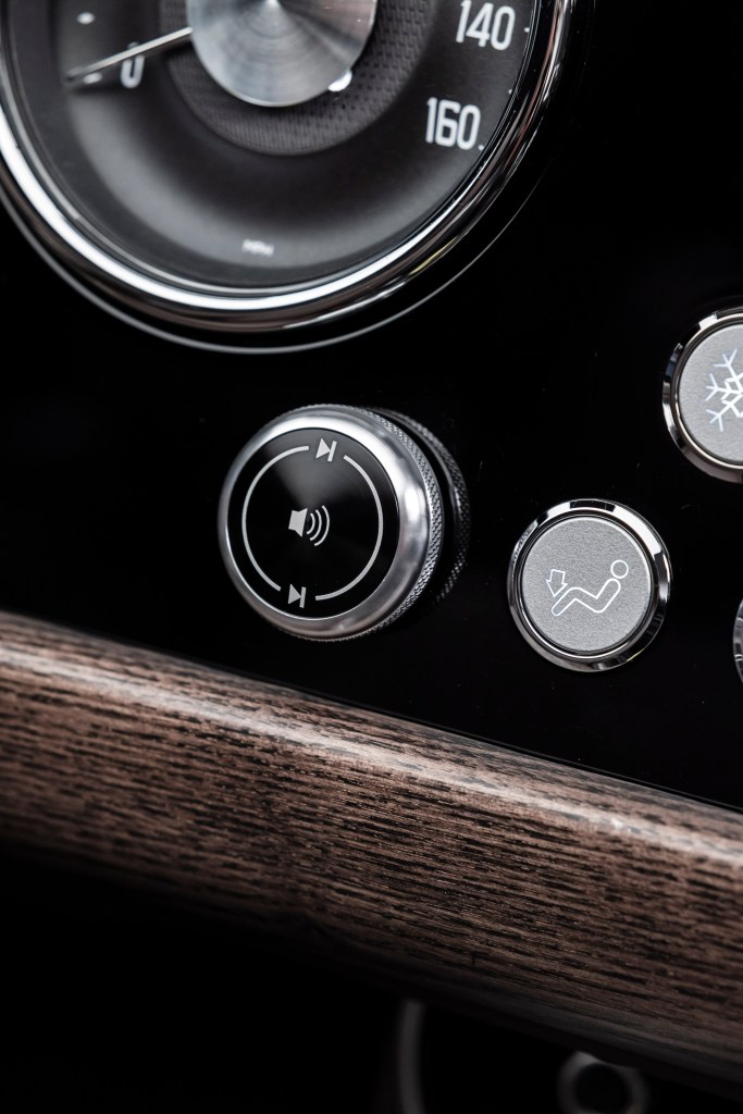 Morgan Supersport interior details