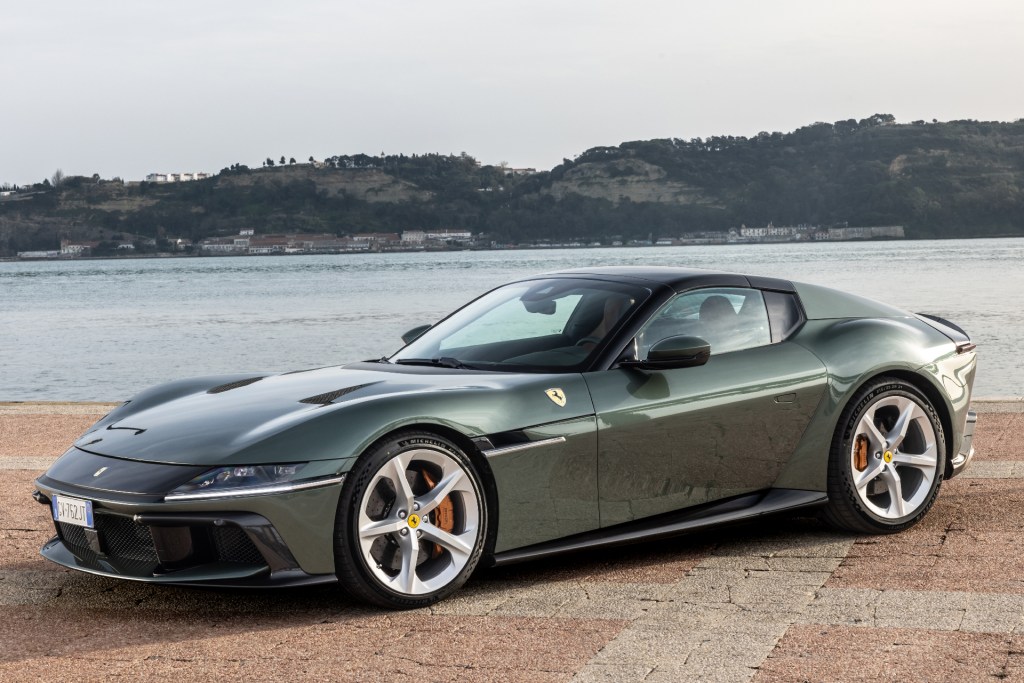 Ferrari 12Cilindri Spider front 3/4 static view