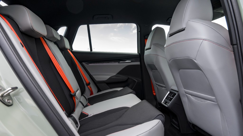 Skoda Elroq rear seats