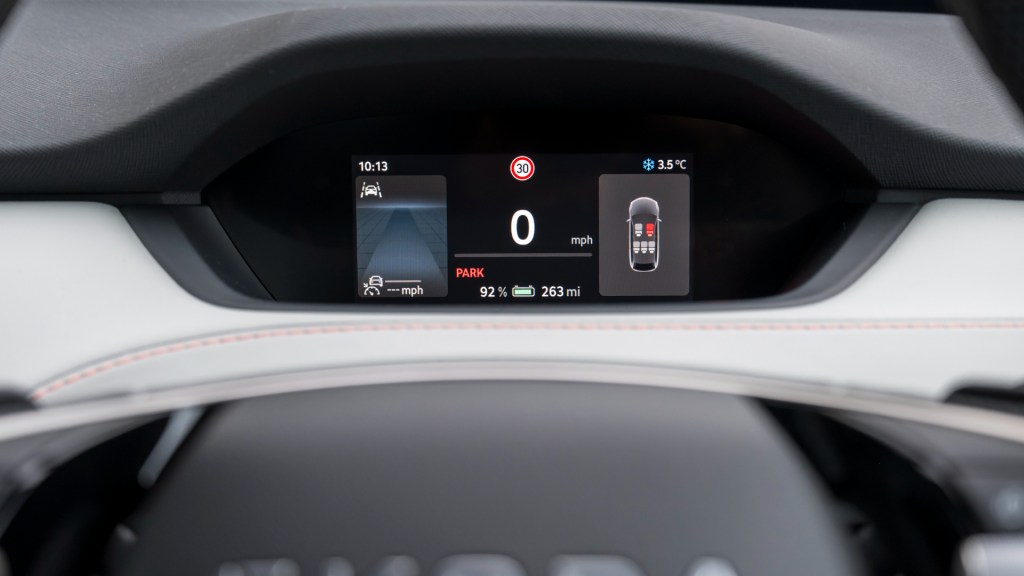 Skoda Elroq drivers display