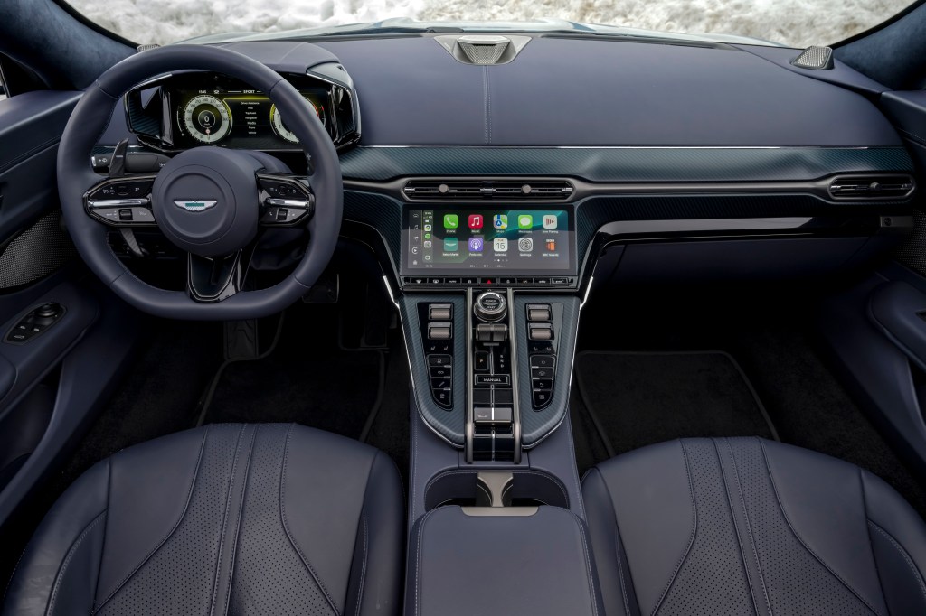 2025 Aston Martin Vantage Roadster interior