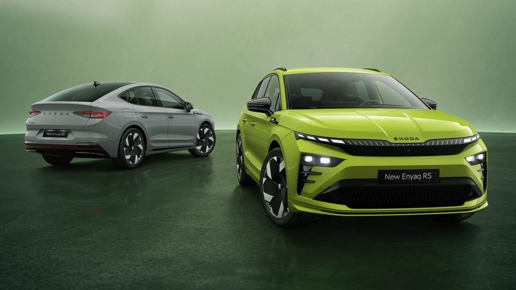 Skoda Enyaq vRS SUV and coupe